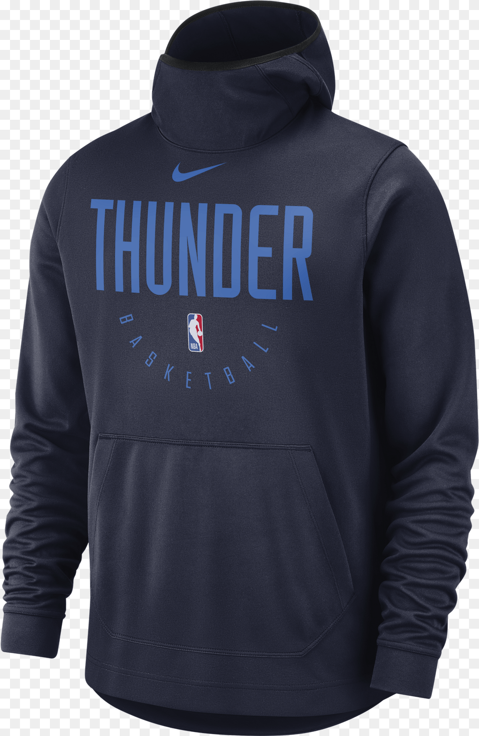 Nike Nba Oklahoma City Thunder Spotlight Hoodie For 6000 Oklahoma City Thunder 2013, Clothing, Knitwear, Sweater, Sweatshirt Png Image