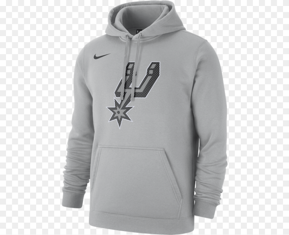 Nike Nba San Antonio Spurs Club Logo Fleece Pullover Hoodie Utah Jazz Yellow Sweatshirt, Clothing, Knitwear, Sweater, Hood Free Png Download