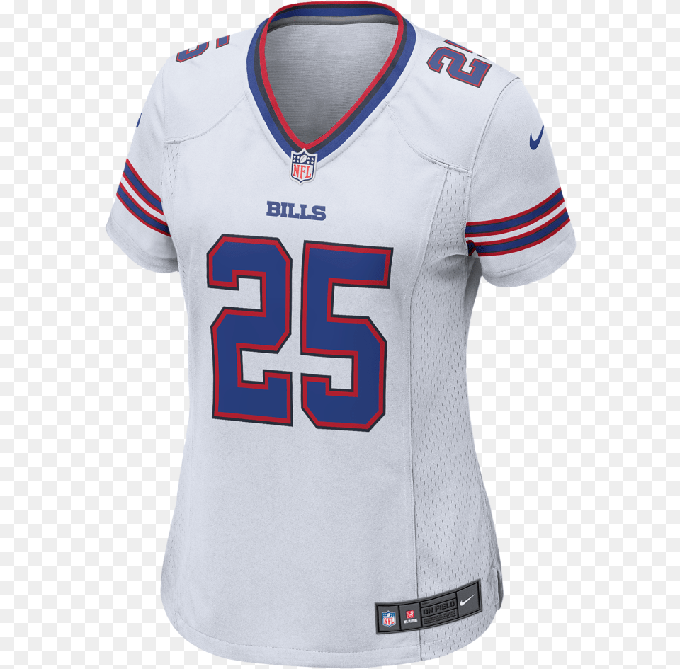 Nike Nfl Buffalo Bills Women39s Football Away Game Jersey, Clothing, Shirt, T-shirt Png Image