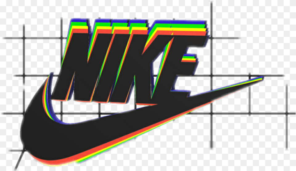 Nike Nikelogo Logo Glitch Freetoedit Camiseta, Art, Graphics Free Png