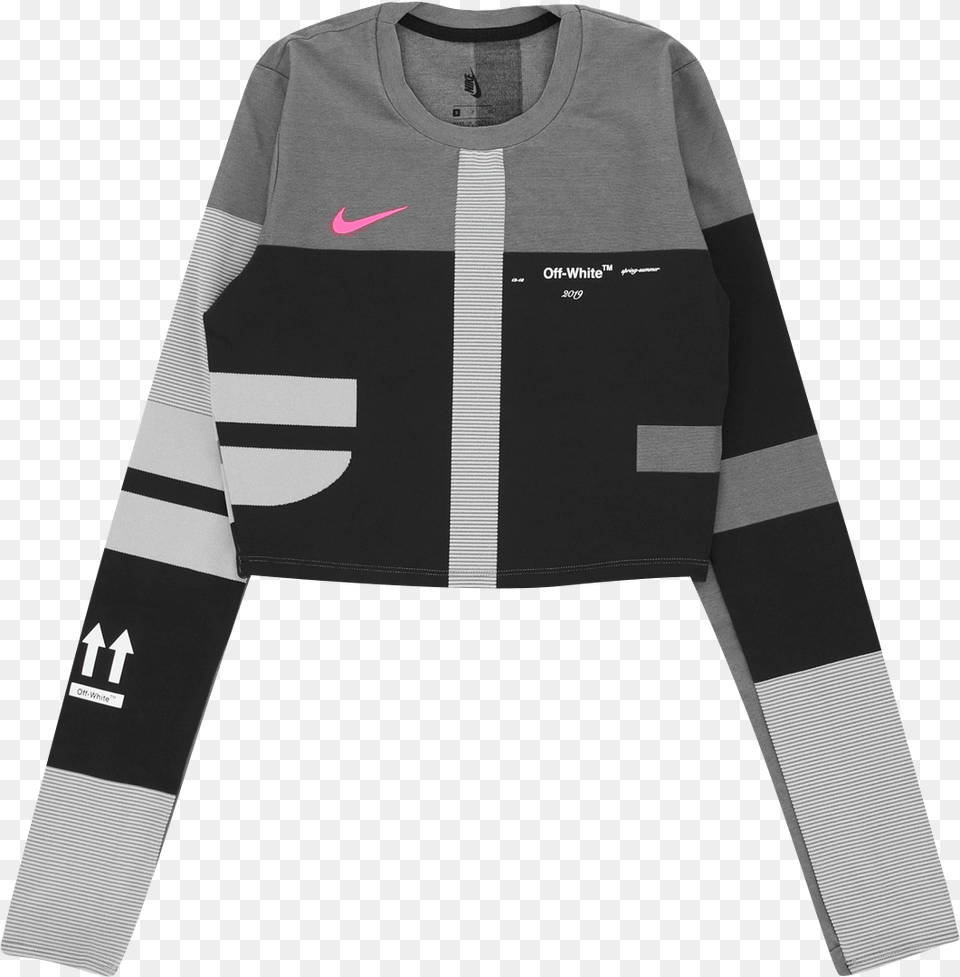 Nike Off White Clothing, Sleeve, Long Sleeve, Sweater, Knitwear Free Png Download