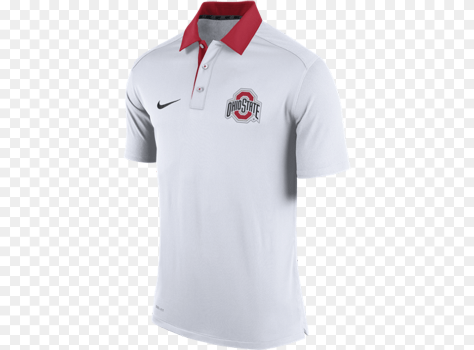 Nike Ohio State Buckeyes Mens White White Ohio State Polo, Clothing, Shirt, T-shirt, Jersey Png