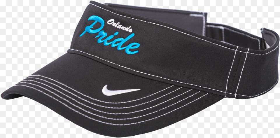 Nike Orlando Pride Wordmark Visor Baseball Cap, Baseball Cap, Clothing, Hat, Accessories Png