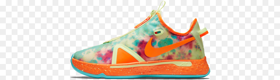 Nike Pg 4 Ep X Gatorade U0027aswu0027 Gatorade X Pg 4, Clothing, Footwear, Shoe, Sneaker Free Transparent Png