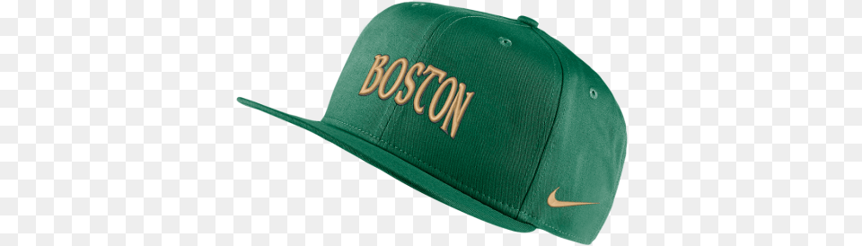 Nike Pro Boston Celtics City Edition Logo Cap For Baseball, Baseball Cap, Clothing, Hat Free Transparent Png