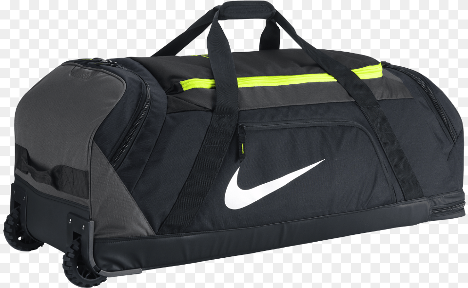 Nike Roller Bat Bag, Backpack, Baggage, Machine, Wheel Free Png