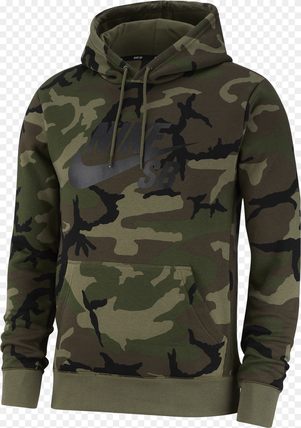 Nike Sb Camo Hoodie, Clothing, Knitwear, Sweater, Sweatshirt Png Image