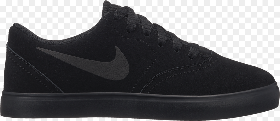 Nike Sb Check Suede Gs Junior Black Air Force 1 Transparent Background, Clothing, Footwear, Shoe, Sneaker Free Png