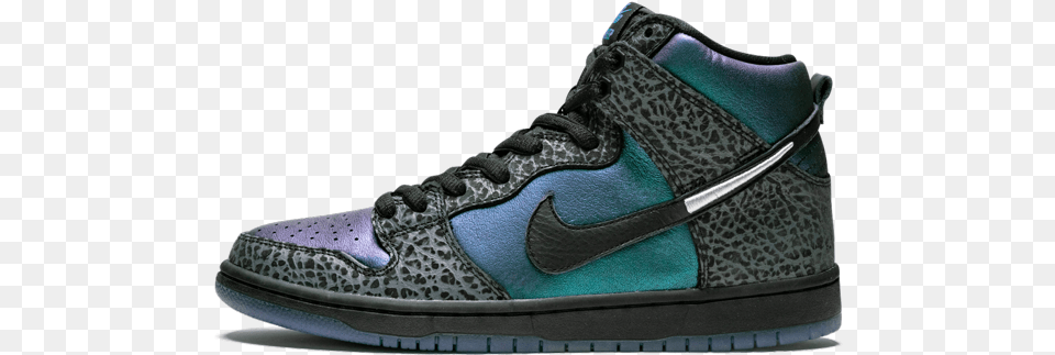 Nike Sb Dunk High Pro Qs Black Sheep Nike Sb Dunk High, Clothing, Footwear, Shoe, Sneaker Free Png