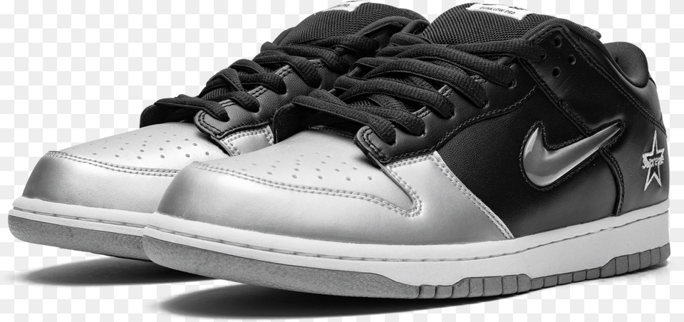 Nike Sb Dunk Low Og Qs Supreme, Clothing, Footwear, Shoe, Sneaker Free Transparent Png