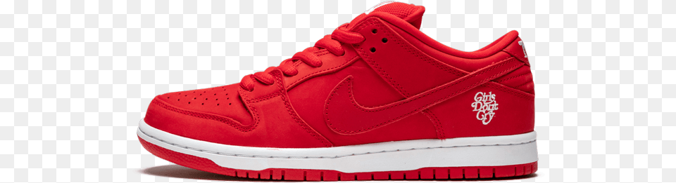 Nike Sb Dunk Low Pro Qs Girls Don T Cry Sneakers, Clothing, Footwear, Shoe, Sneaker Free Transparent Png