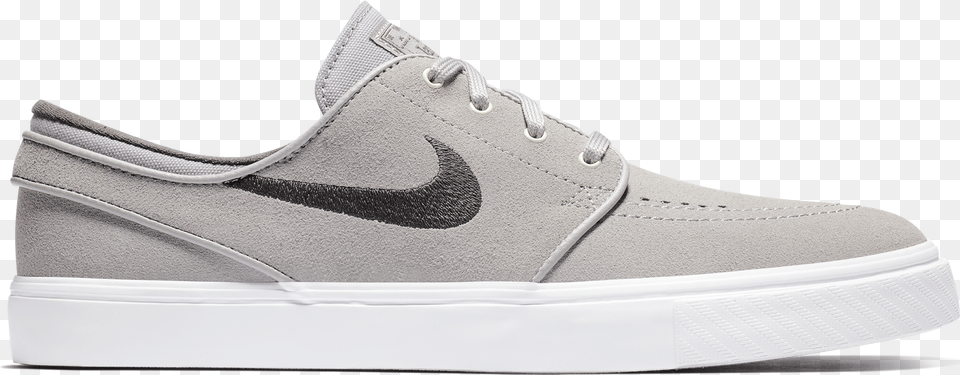 Nike Sb Stefan Janoski Atmosphere Greythunder Grey White Skate Shoe, Clothing, Footwear, Sneaker, Canvas Free Png Download