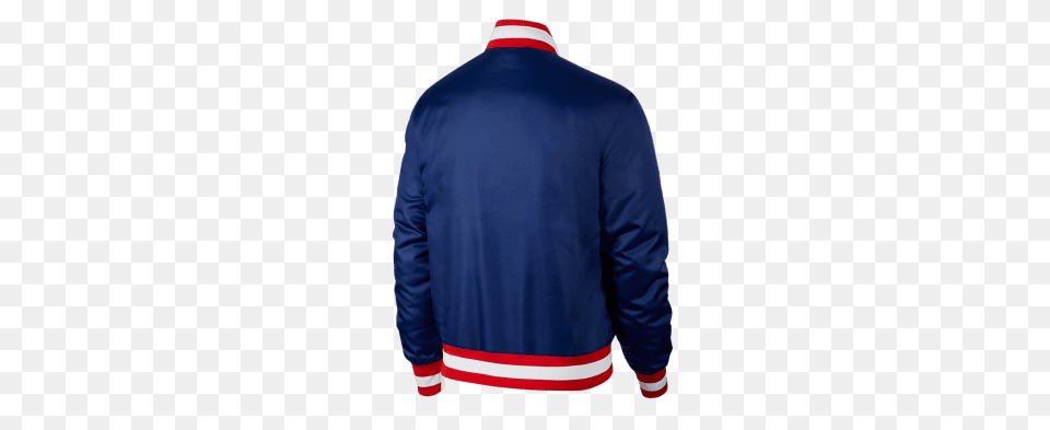 Nike Skate Boarding X Nba Bomber Jacket Blue, Clothing, Coat, Sleeve, Long Sleeve Png