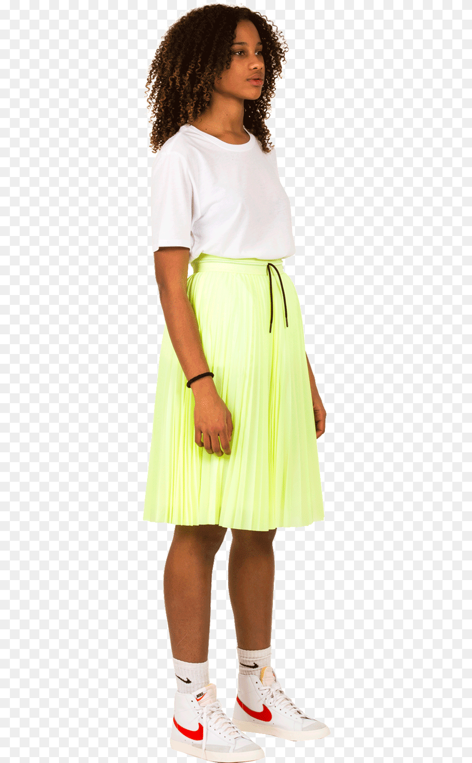 Nike Skirts W Nrg Skirt Yellow Av8286 716 Girl, Child, Person, Female, Clothing Free Png