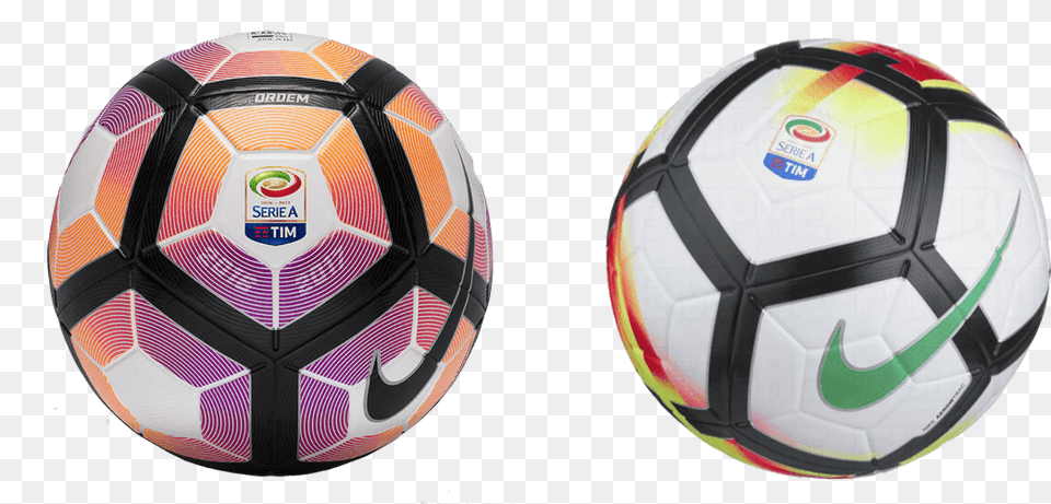 Nike Soccer Ball Nike Serie A Ordem V Official Match Football Whiteredpro, Soccer Ball, Sport Png Image