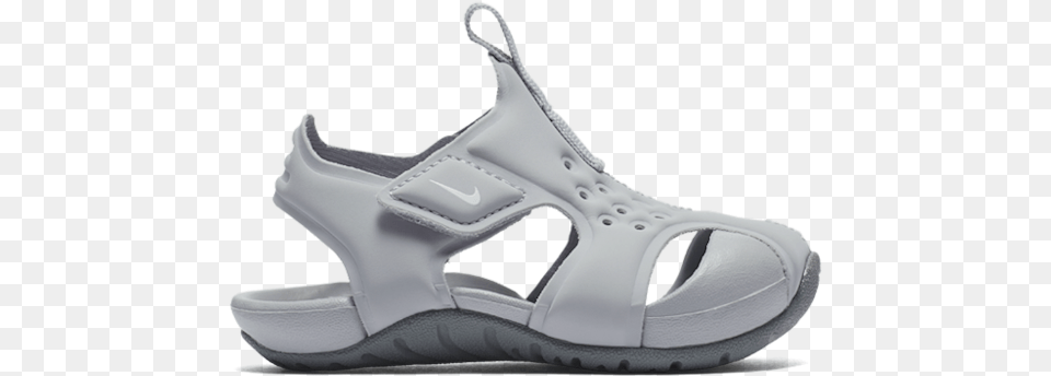 Nike Sunray Protect 2 Kids Wolf Grey White Cool Grey Nike, Clothing, Footwear, Sandal, Shoe Free Transparent Png