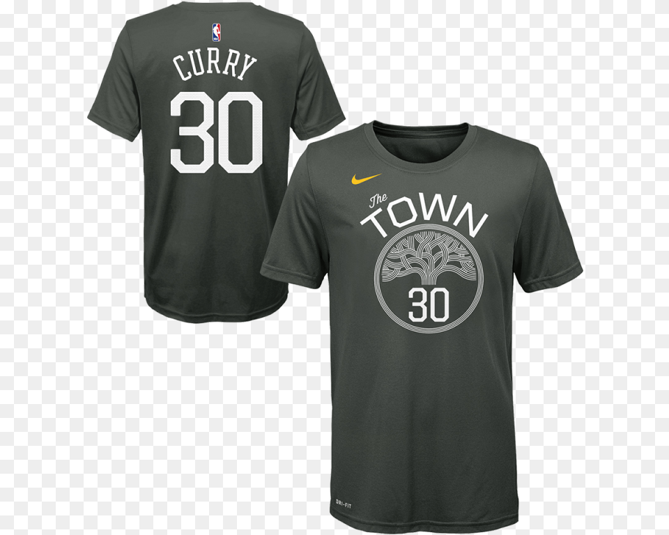 Nike T Shirt Nba Enfant Curry Golden State Warriors, Clothing, T-shirt, Jersey Free Transparent Png
