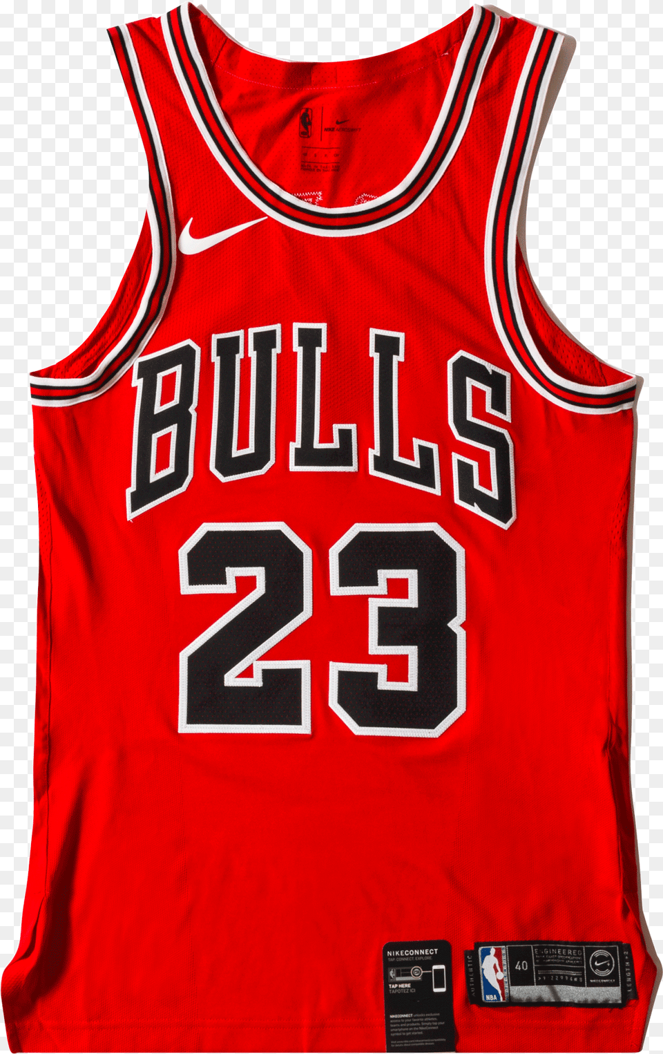 Nike Tank Top Michael Jordan Icon Edition Authentic Chicago Bulls Jersey, Clothing, Shirt, Person Png Image