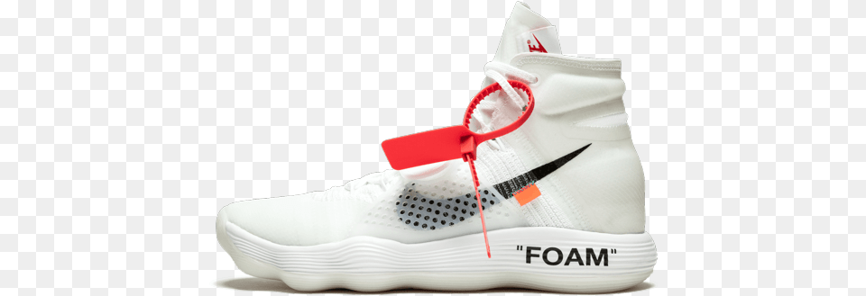 Nike The Off White Hyperdunk 2017, Clothing, Footwear, Shoe, Sneaker Free Transparent Png