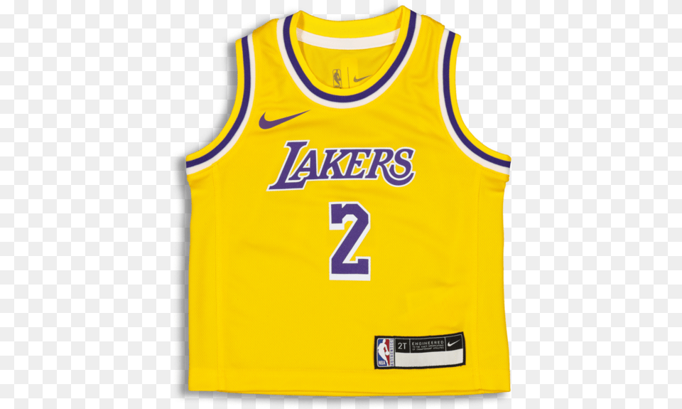 Nike Toddler Los Angeles Lakers Lonzo Ball Lakers, Clothing, Shirt, T-shirt, Jersey Free Transparent Png