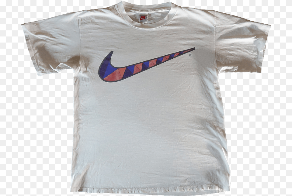 Nike Urban Jungle Swoosh White Active Shirt, Clothing, T-shirt Png
