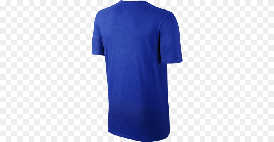 Nike V Neck T Shirt Embroidered Swoosh Royal Blue, Clothing, T-shirt, Sleeve Free Png Download