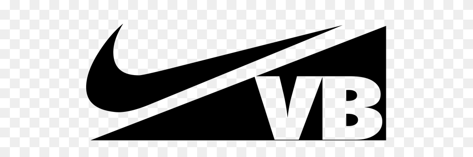 Nike Vb Logo Puget Sound Volleyball Academy, Stencil, Blade, Dagger, Knife Free Transparent Png