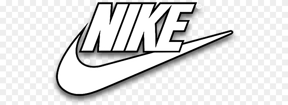 Nike White Logo Nike White Sign, Clothing, Hat Free Png Download