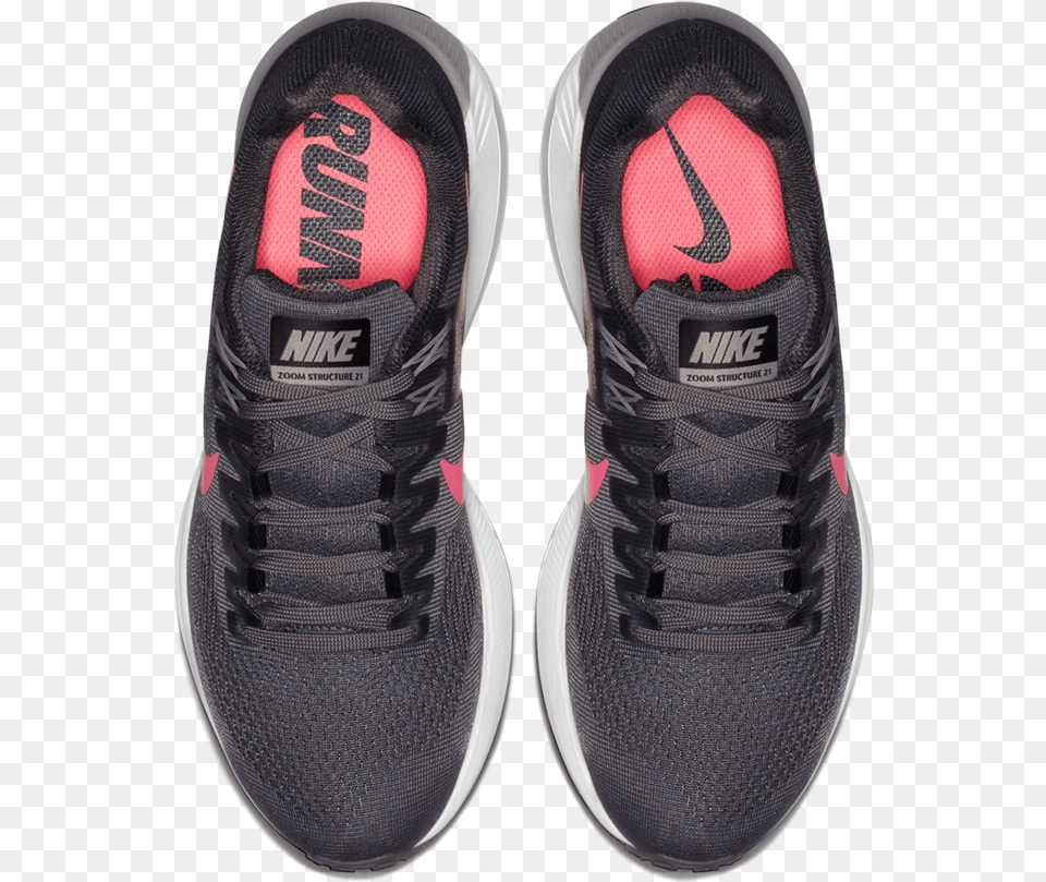 Nike Women39s Air Zoom Structure 21 Gunsmokesunset Nike, Clothing, Footwear, Shoe, Sneaker Png