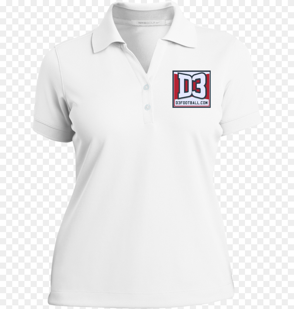 Nike Women39s Dri Fit Polo Shirt Polo Shirt White Female, Clothing, T-shirt Free Transparent Png