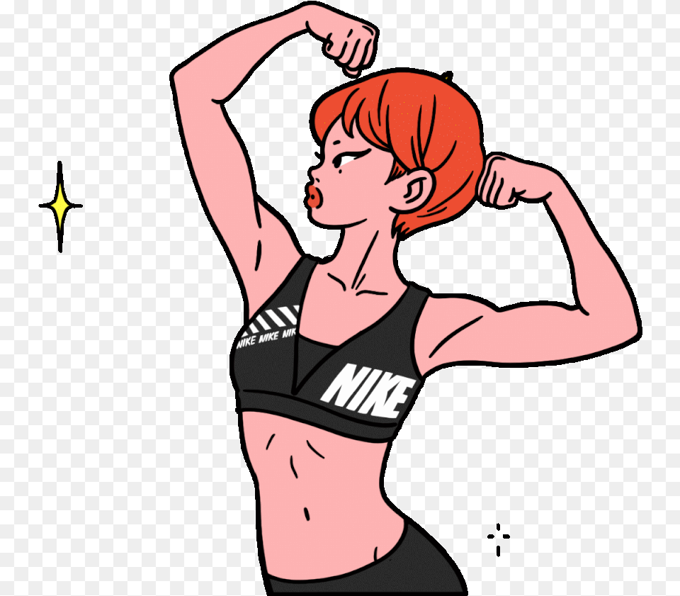 Nike Womenu0027s Day Gif Day Gif, Adult, Person, Woman, Female Png