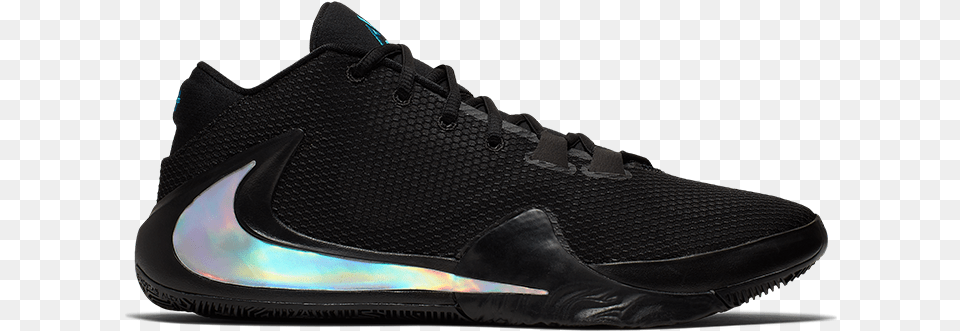 Nike Zoom Freak 1 Antetokounmpo Shoes Black, Clothing, Footwear, Shoe, Sneaker Png Image