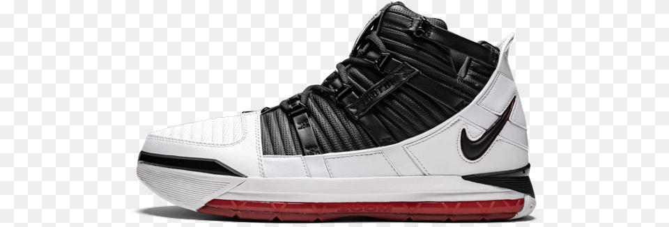 Nike Zoom Lebron Iii Qs Home Release Nike Zoom Lebron 3 Home, Clothing, Footwear, Shoe, Sneaker Free Png