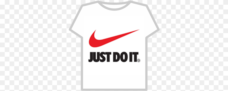 Nikejust Do It Roblox Roblox T Shirt Anime, Clothing, T-shirt, Logo Png Image