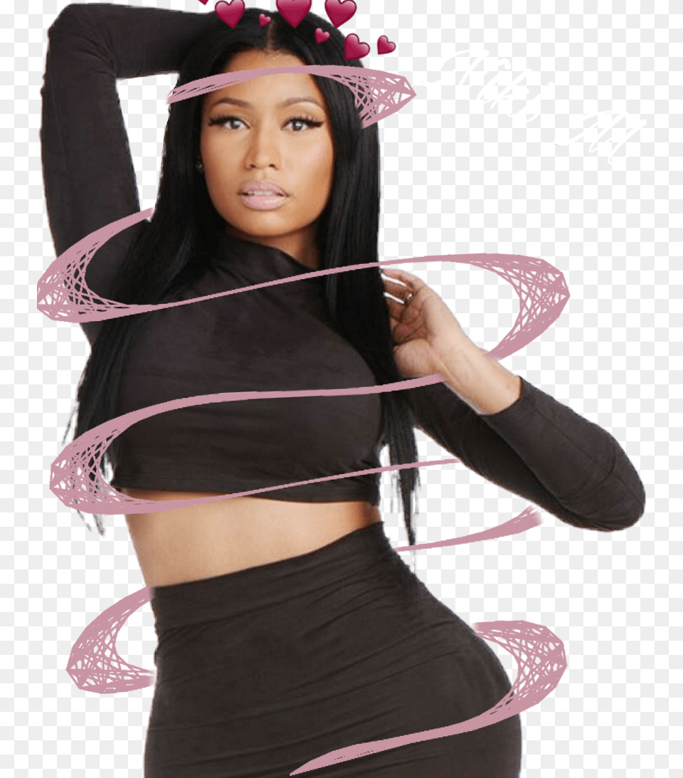 Niki Background Nicki Minaj Transparent, Adult, Person, Woman, Female Free Png Download