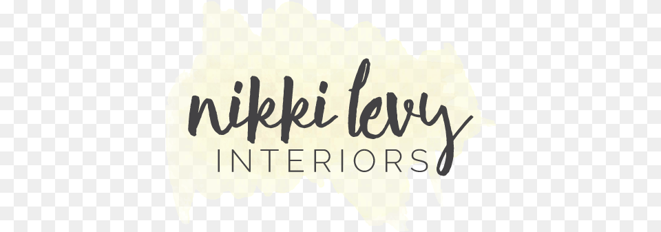 Nikki Levy Interiors Logo, Text, Handwriting, Baby, Person Free Png Download