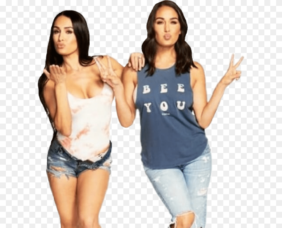 Nikkibella Briebella Birdiebee Bellatwins Bellaarmy Nikki Bella Outfit In Birdie Bee, Adult, Female, Person, Woman Free Png Download