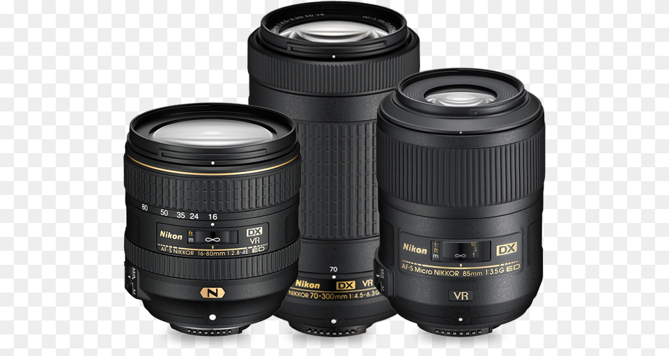Nikkor Lenses For Every Subject Nikon Af S Dx Nikkor 16 80mm F28 4e Ed Vr, Electronics, Camera Lens, Camera Png