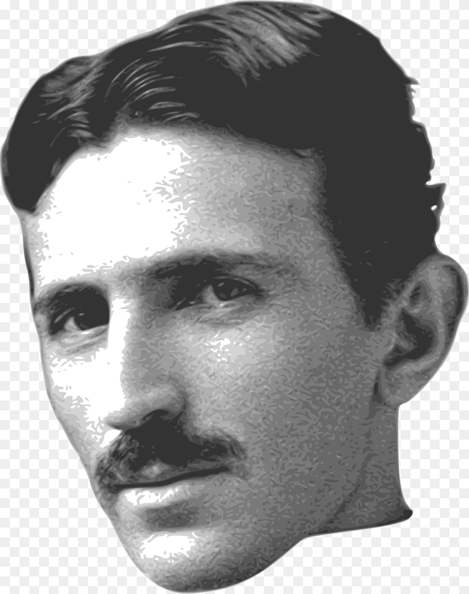 Nikola Tesla 2 Clip Arts Nikola Tesla, Face, Head, Person, Photography Free Png