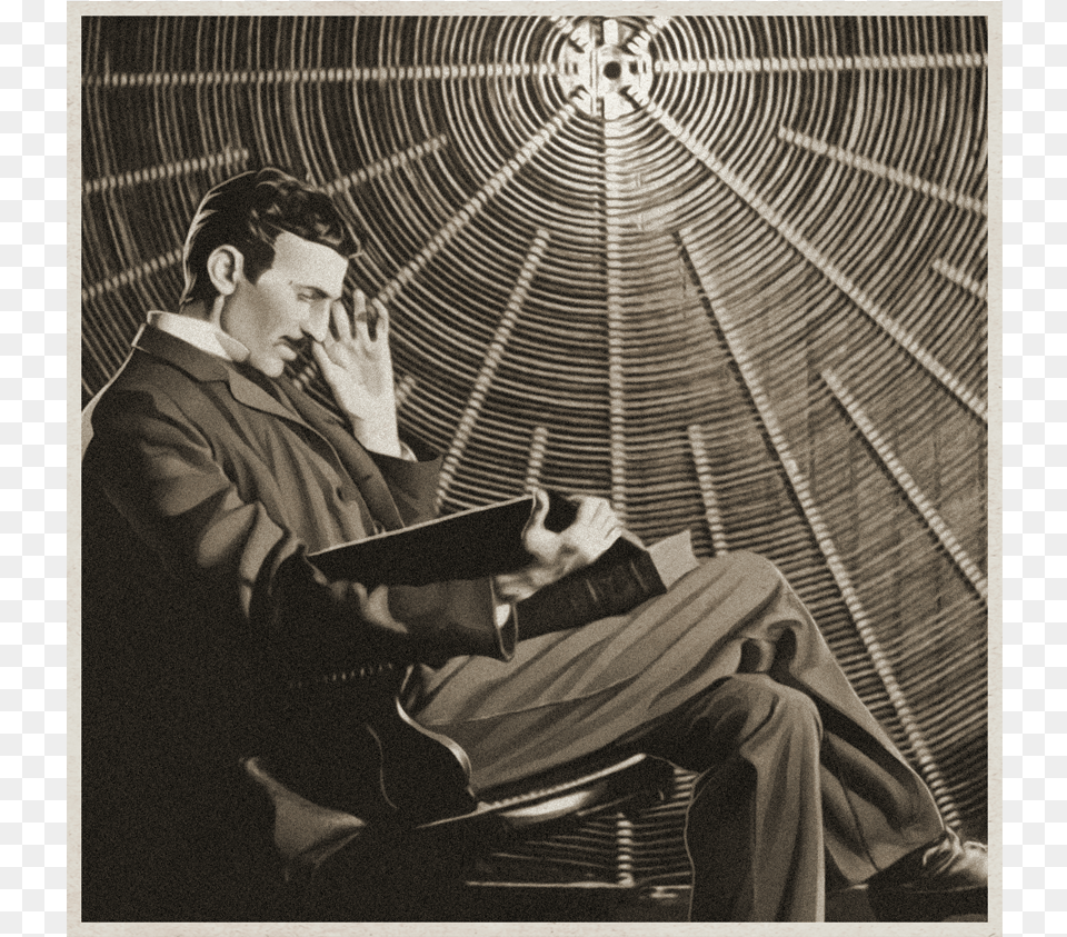 Nikola Tesla, Adult, Person, Pc, Man Png