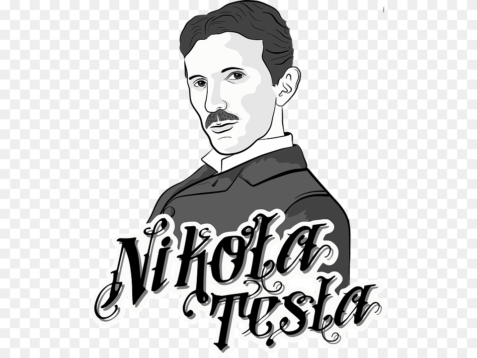 Nikola Tesla Nikolas Tesla Energy Electricity, Adult, Person, Man, Male Png