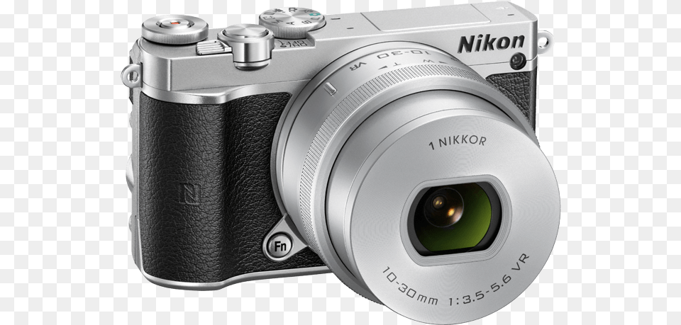 Nikon 1 J5 Digital Camera Silver W 10 30mm Amp 30 110mm Nikon J5 Silver, Digital Camera, Electronics Png Image