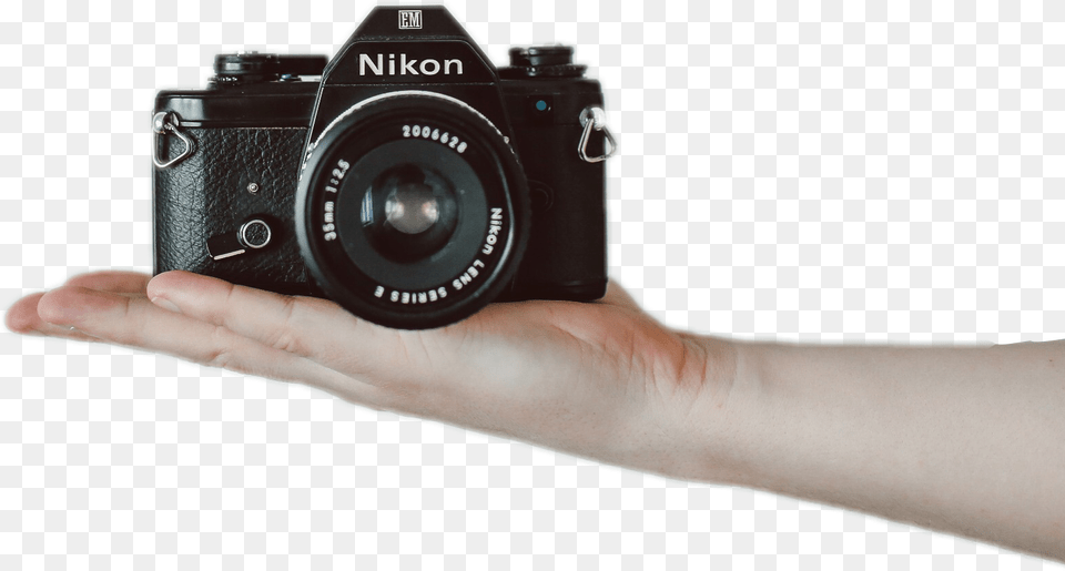 Nikon Camera Hand Ftestickers Camera, Digital Camera, Electronics, Photography Png
