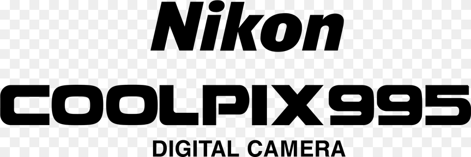 Nikon Coolpix Logo, Gray Free Png Download