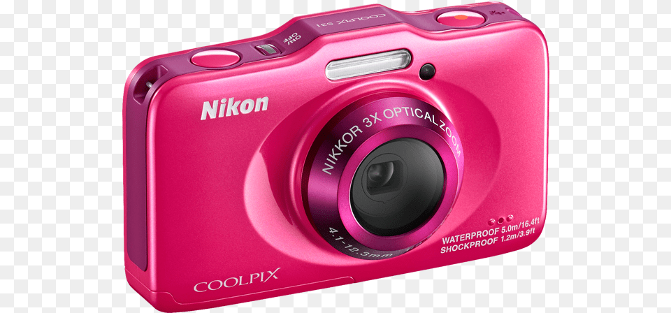 Nikon Coolpix S31 Nikon Coolpix, Camera, Digital Camera, Electronics, Speaker Free Transparent Png