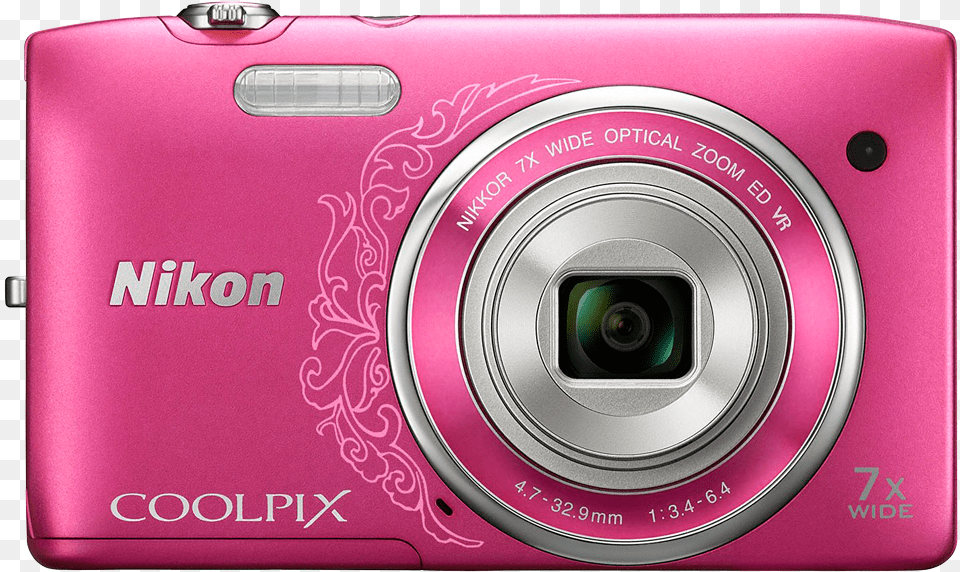 Nikon Coolpix S3500 Pink, Camera, Digital Camera, Electronics Png Image