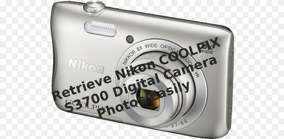 Nikon Coolpix S3700 Digital Camera Digital Camera, Digital Camera, Electronics Free Png