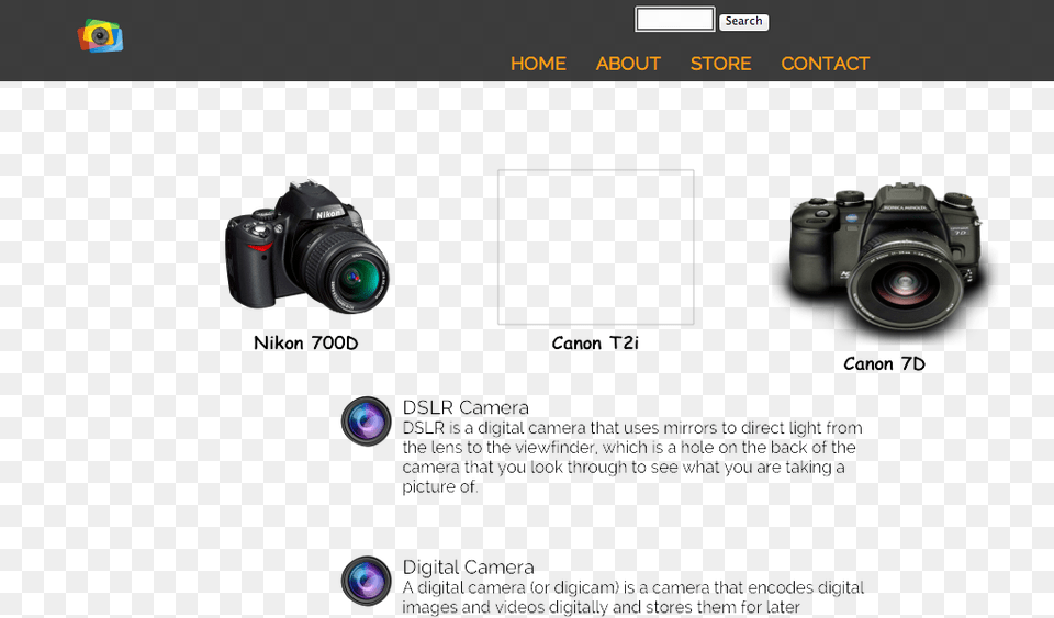 Nikon D40 61 Mp Digital Slr Camera Black Af S, Electronics, Digital Camera, Video Camera Png Image