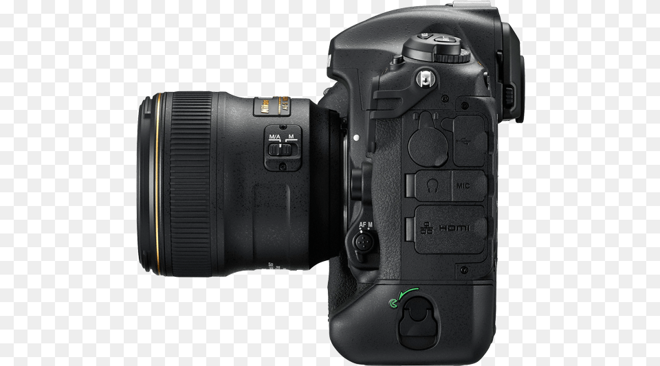 Nikon D5 Side View, Camera, Electronics, Video Camera, Digital Camera Png Image