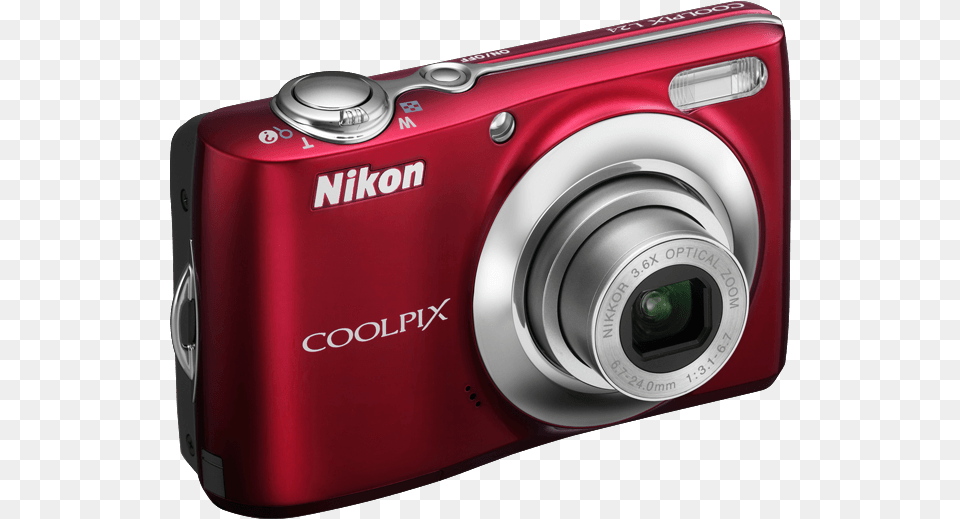 Nikon Digital Camera Nikon Coolpix L22 Digital Camera Compact, Digital Camera, Electronics, Appliance, Device Png